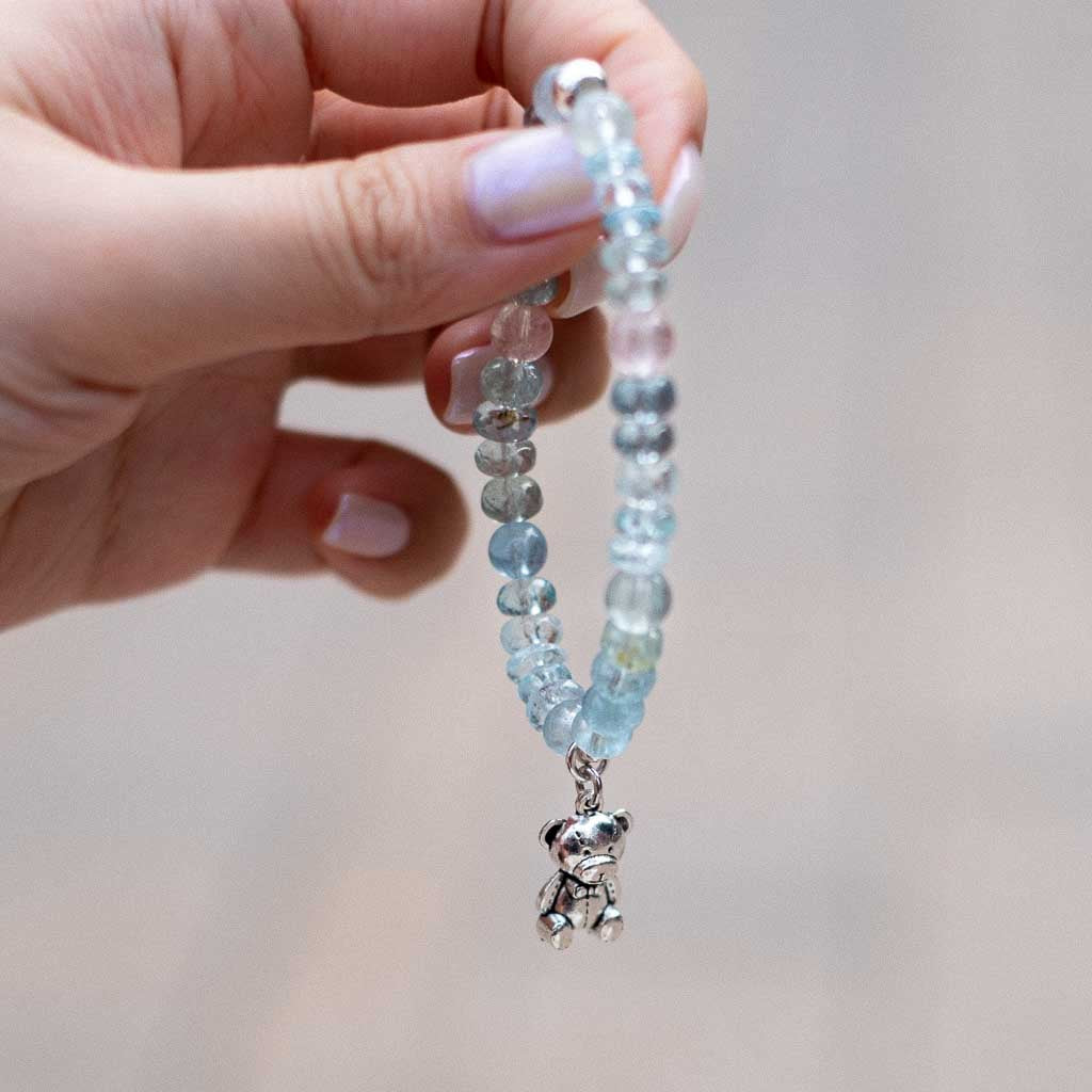 Aqua Baby - Aquamarine Morganite Bracelet