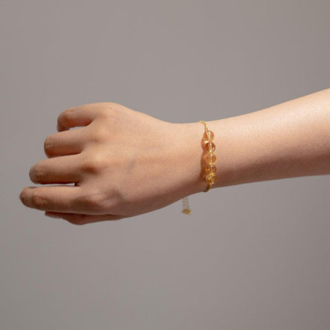 The Dancing Gold - Citrine Bracelet